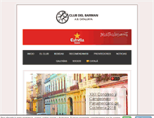 Tablet Screenshot of clubdelbarman-abecat.com